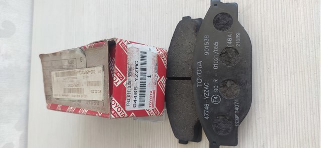 Передні гальмівні колодки 04465YZZAC TOYOTA