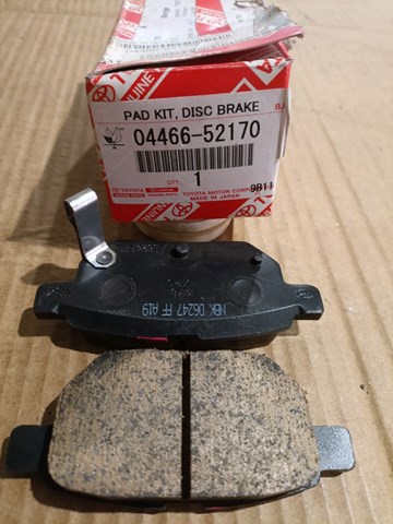 Задні дискові колодки 0446652170 TOYOTA