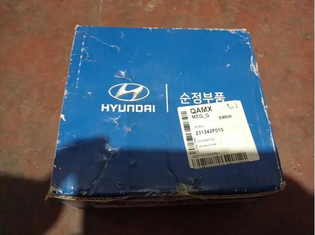 Шків колінчастого вала 231242F010 HYUNDAI
