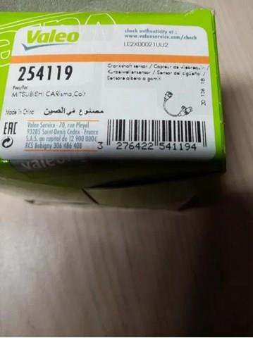 Датчик положення (оборотів) коленвалу 254119 VALEO
