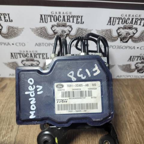 Блок abs ford s-max 06-15 7g912c405ab
