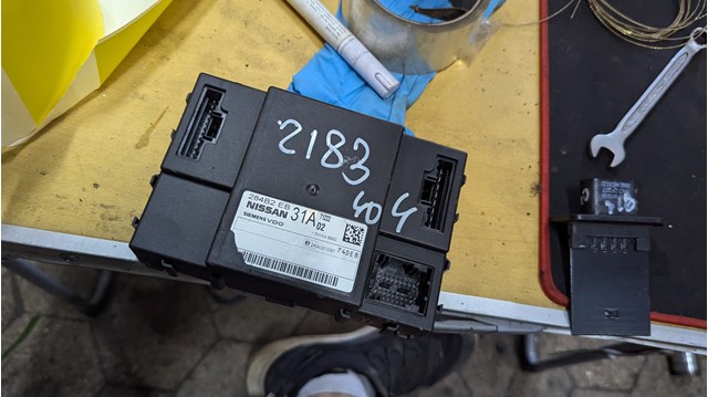 Блок управління комфорту 284B2EB31A NISSAN