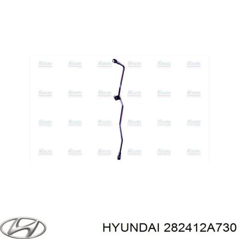 Трубка/шланг подачі масла до турбіни 282412A730 HYUNDAI