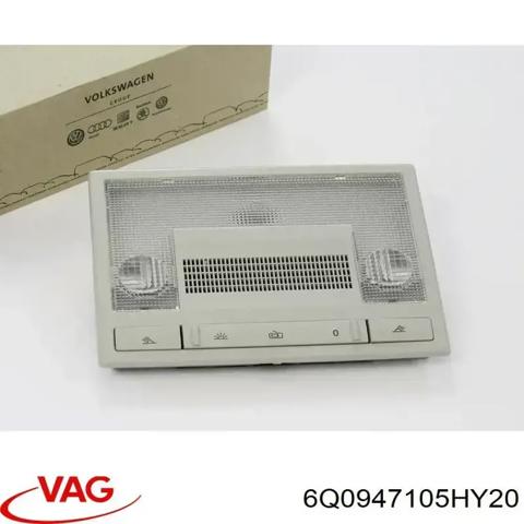 Плафон освітлення салону/кабіни 6Q0947105HY20 VAG