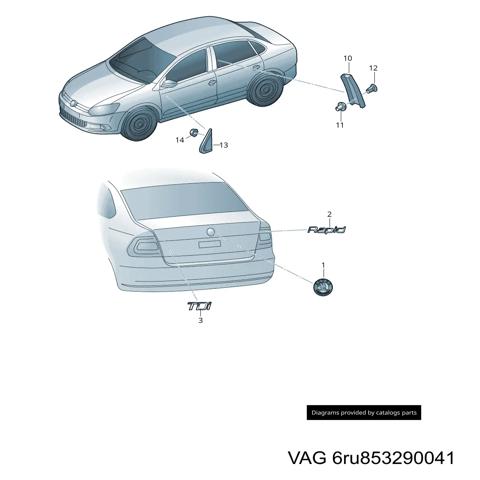 6RU853290041 VAG