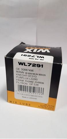 Маслофільтр WL7291 WIX