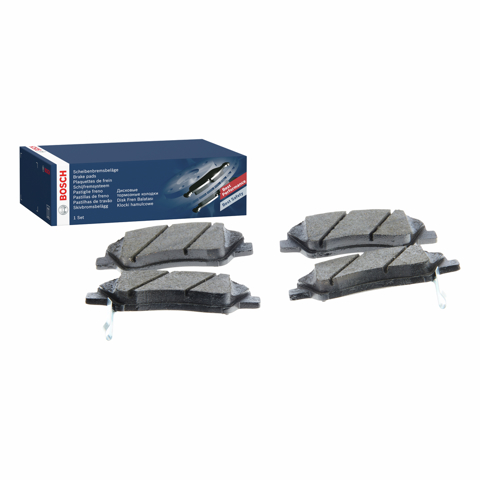 Колодки гальмівні передні, дискові 0986494563 BOSCH