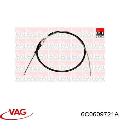 Гальмо стоянкове 6C0609721A VAG