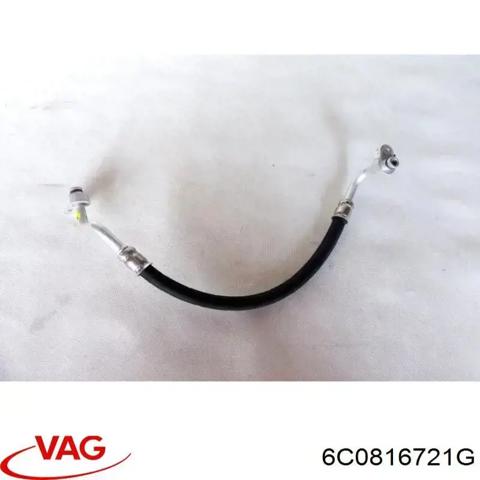 Трубка кондиціонера від компресора до радіатора 6C0816721G VAG