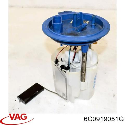 Модуль паливного насосу, з датчиком рівня палива 6C0919051G VAG