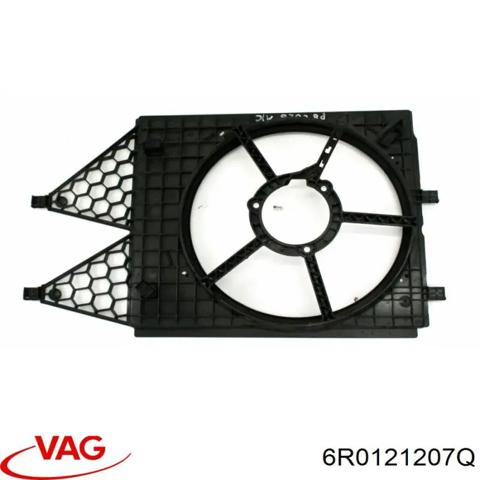 Дифузор (кожух) радіатора охолодження 6R0121207Q VAG