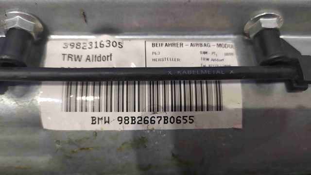 Подушка безпеки пасажира 3982316305 BMW