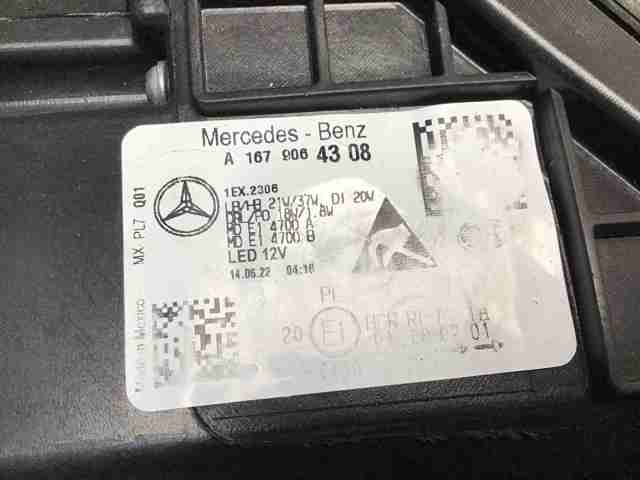 Фара основна ліва A1679064104 MERCEDES