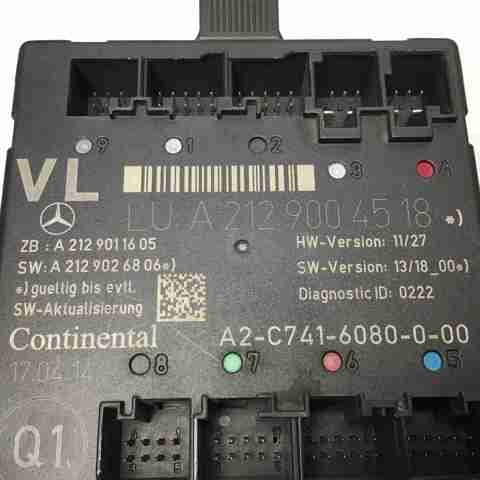 Блок комфорту передніх дверей A2129004518 MERCEDES