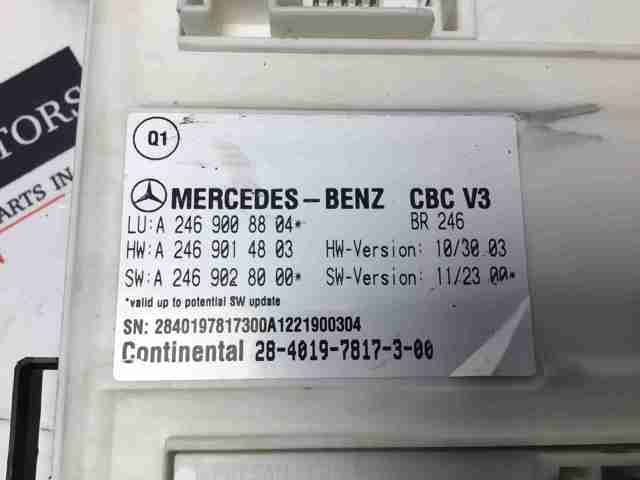 Блок керування сигналами SAM A2469008804 MERCEDES