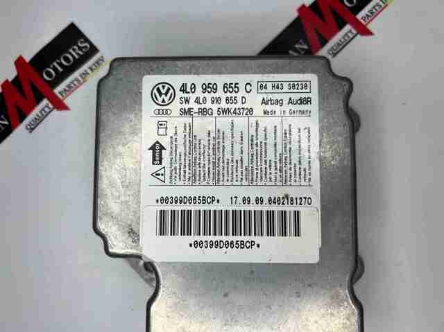 Модуль-процесор управління подушки безпеки 4L0959655C VAG