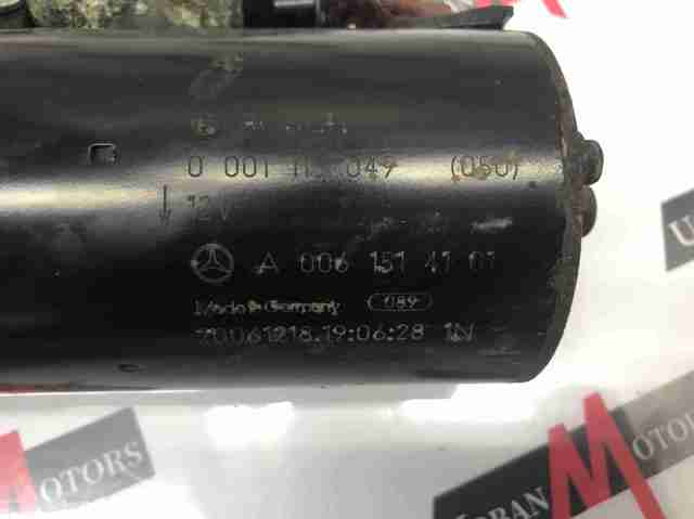 Стартер, кронштейн стартера стартер 3.0 дизель a0061514101 a0061516101