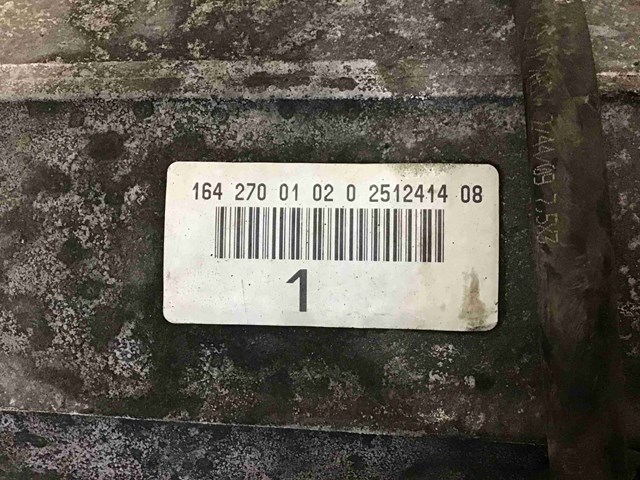 АКПП в зборі (автоматична коробка передач) A1642700202 MERCEDES
