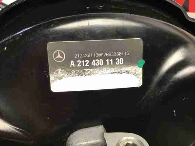 Вакуумний підсилювач гальм A2124301130 MERCEDES