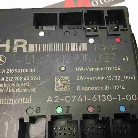 Блок комфорту задніх дверей A2129001327 MERCEDES