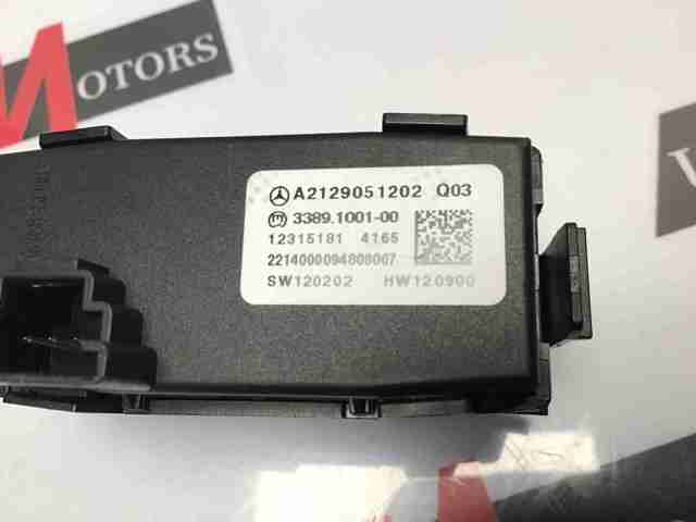 Блок кнопок центральної консолі A2129051202 MERCEDES
