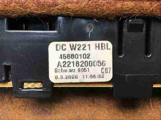 Задня полиця A22169008499E63 MERCEDES