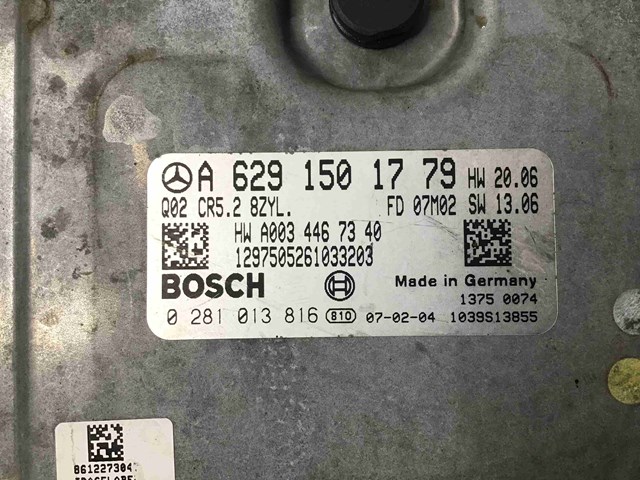 Модуль управління двигуном A6299000500 MERCEDES