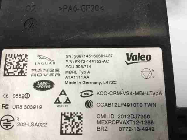 Датчик контролю мертвої зони, задній LR061039 LAND ROVER