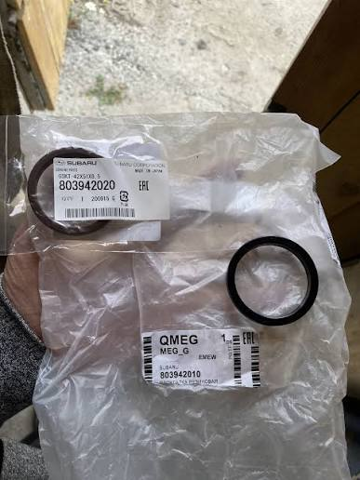 Прокладка кришки горловини, маслозаливної 803942010 SUBARU