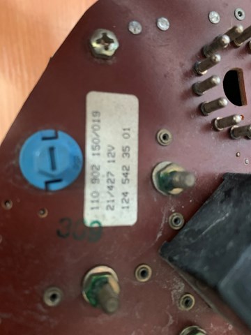 Щиток приладів 1245423501 MERCEDES