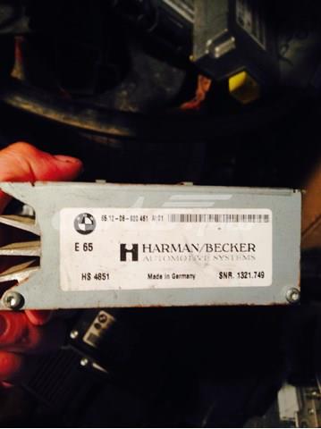 Підсилювач звуку аудіосистеми 651206920461 BMW