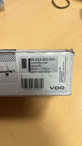 Паливний насос електричний, занурювальний 405052002001 CONTINENTAL