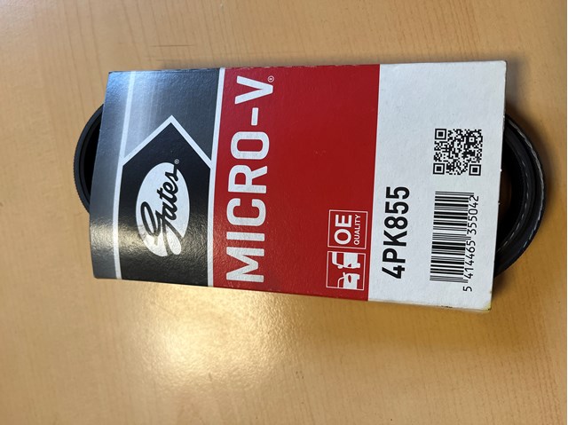 Ремінь кондиціонера 4PK855 GATES