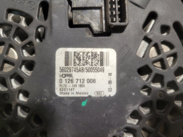 Генератор 56029745AB CHRYSLER