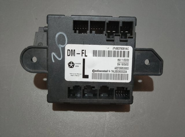 Блок комфорту передніх дверей 68376081AC CHRYSLER