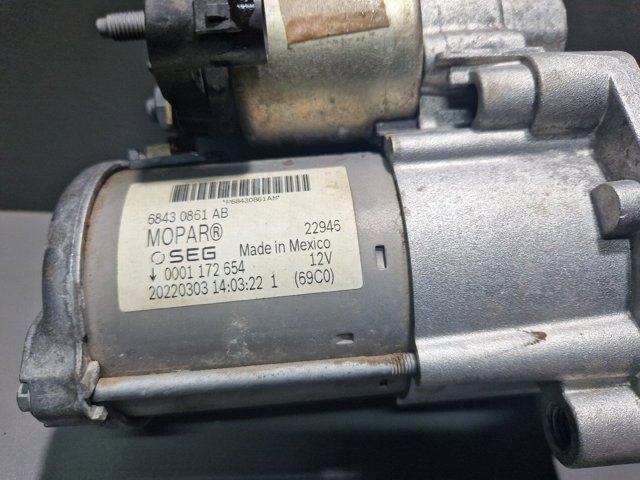 Стартер автомобільний 68430861AB CHRYSLER