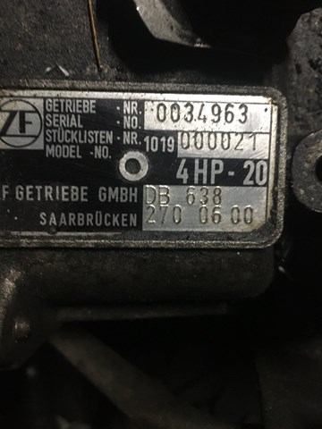 Коробка автомат A6382700600 MERCEDES