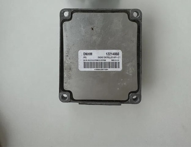 Комп'ютер двигуна 12214860 OPEL