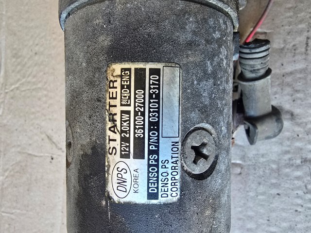 Стартер двигуна 3610027000 DENSO
