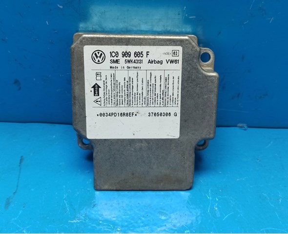 Модуль-процесор керування подушки безпеки 1C0909605F VAG