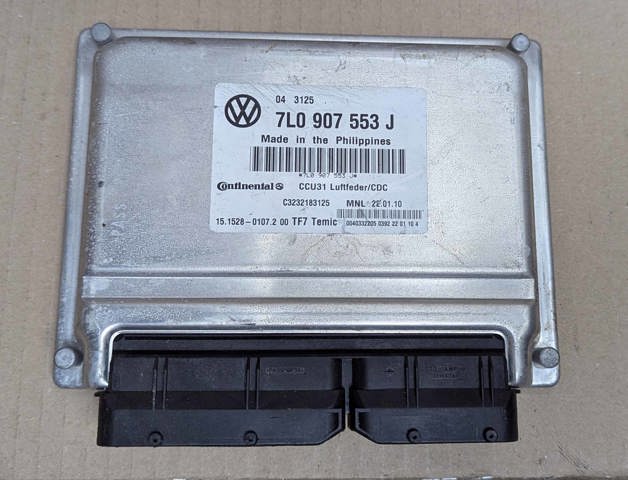 Блок керування пневмопідвіскою 7L0907553J VAG