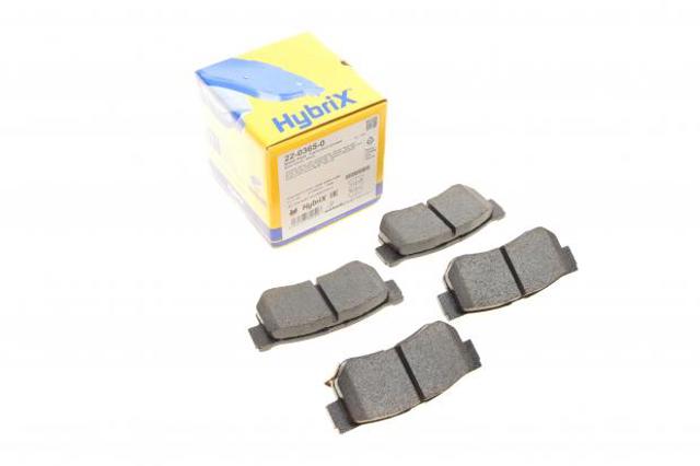 Комплект задніх колодок 2203650 METELLI