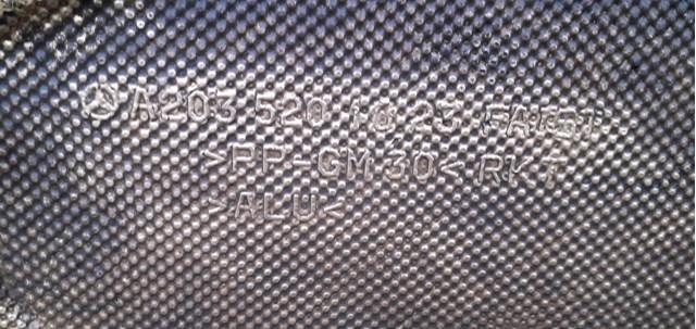 Захист двигуна задній 2035201823 MERCEDES
