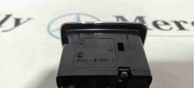 Кнопковий блок керування склопідіймачами передній правий A2518200510