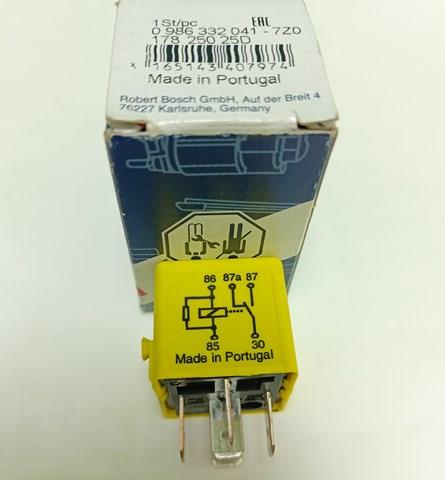 Реле електричне багатофункціональне 0986332041 BOSCH