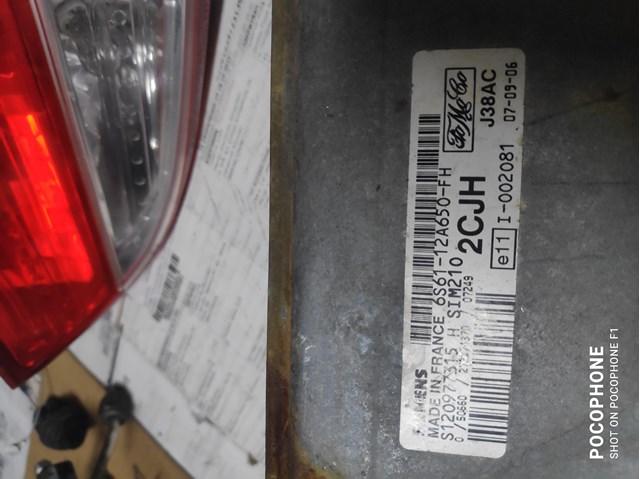 6S6112A650FH Ford