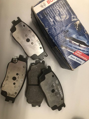 Тормозні колодки 0986495087 BOSCH