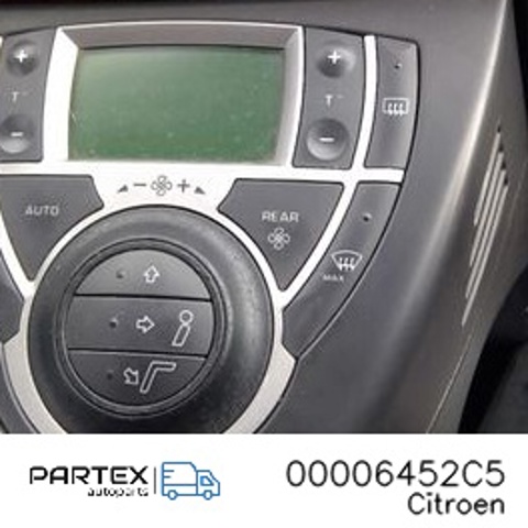 Регулятор вентилятора обігрівача 00006452C5 PEUGEOT