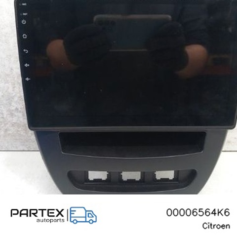 Магнітола 00006564K6 PEUGEOT