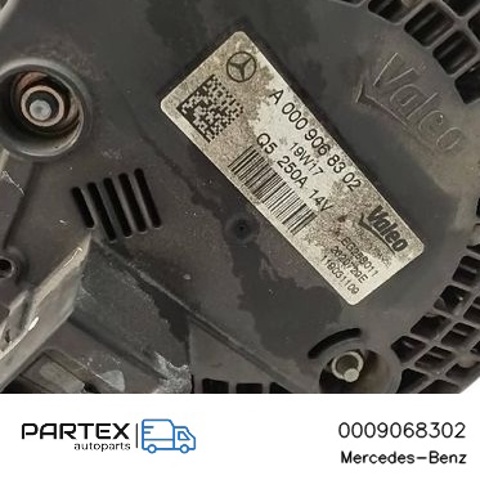 Генератор 0009068302 MERCEDES